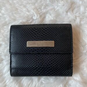 Gucci Croc Compact Wallet